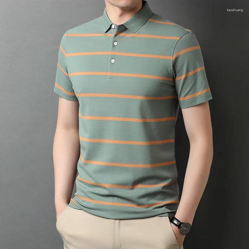 Men's T Shirts Classic Loose Pullovers Striped T-Shirts Simplicity Button Short Sleeve Office Business Casual Turn-down Collar Clothing, Blue
Men's T Shirts Classic Loose Pullovers Striped T-Shirts Simplicity Button Short Sleeve Office Business Casual Turn-down Collar Clothing, Blue