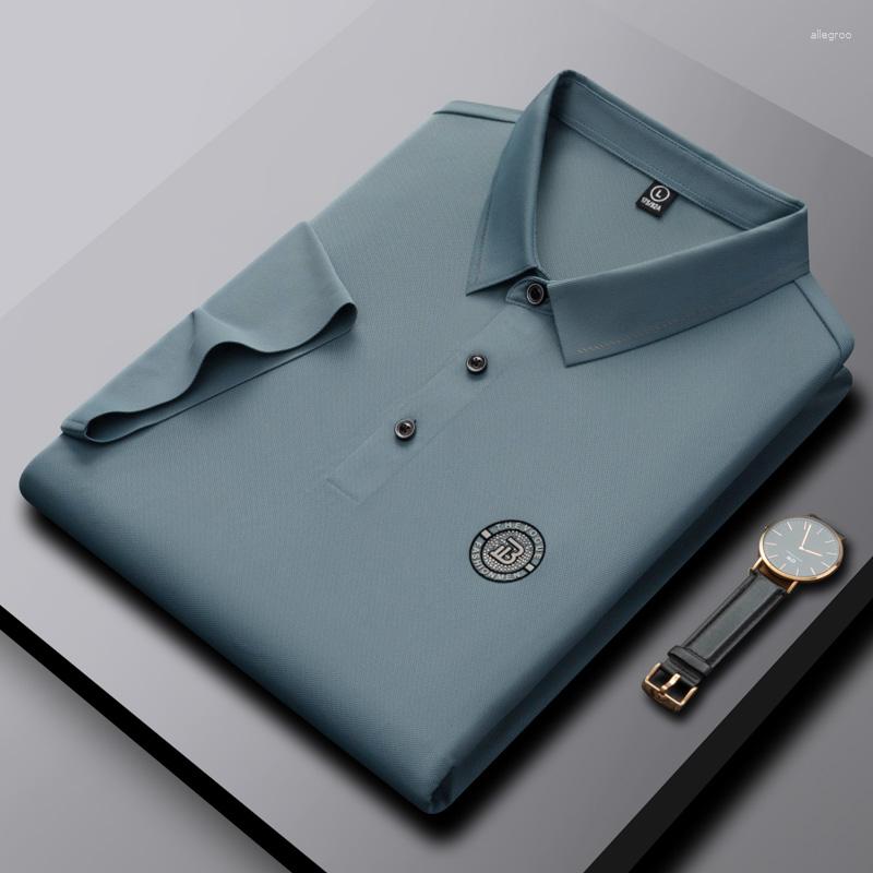 Men's Polos 2023Fashion Designer Brand Printed Polo Shirt Men's Summer High-end Seamless Cool Breathable Comfortable Business Casual, Black
Men's Polos 2023Fashion Designer Brand Printed Polo Shirt Men's Summer High-end Seamless Cool Breathable Comfortable Business Casual, Black
