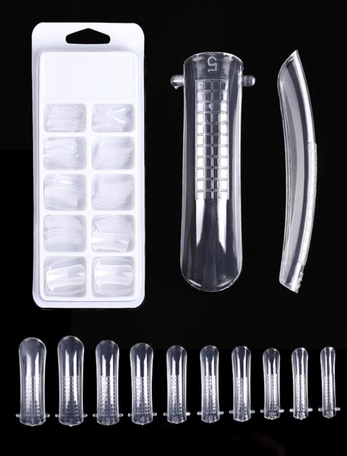 100pcsBox Quick Building Nail Mold Tips Nail Dual Forms Finger Extension Nail Art UV Extension Tool6229803, Black
100pcsBox Quick Building Nail Mold Tips Nail Dual Forms Finger Extension Nail Art UV Extension Tool6229803, Black
