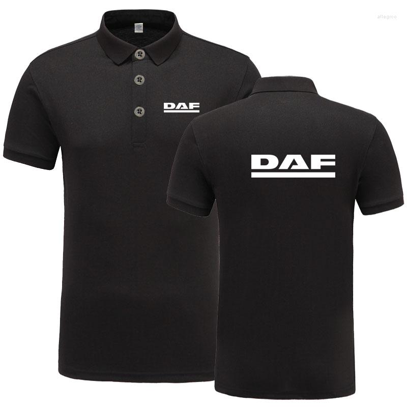 Men' Polos 2023 Summer Short-sleeve Polo Homme High Quality Cotton Fashion DAF Logo Print Shirt Casual Business Camisa, 02
Men' Polos 2023 Summer Short-sleeve Polo Homme High Quality Cotton Fashion DAF Logo Print Shirt Casual Business Camisa, 02