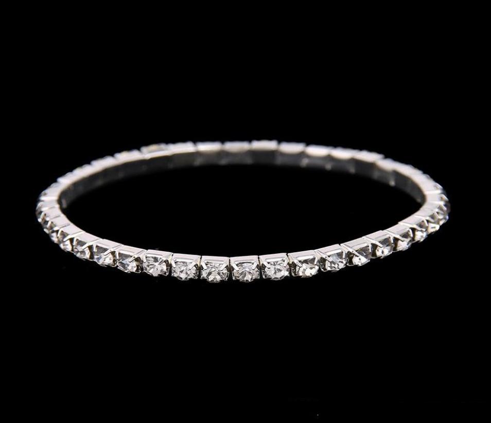 Silver Gold Plated Stretch Bracelet Exquisite 3 Row Rhinestone Stretch Bangle for Bride Party Evening Prom Homecoming Bridal Acces8793094
Silver Gold Plated Stretch Bracelet Exquisite 3 Row Rhinestone Stretch Bangle for Bride Party Evening Prom Homecoming Bridal Acces8793094
