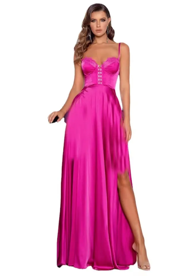 Luxury Long Prom Dresses Sexy Mermaid Sparkly black Sequin Black Girls Crystals Evening Formal Gala Party Gowns Robe De Soiree Vestidos, Fuchsia
Luxury Long Prom Dresses Sexy Mermaid Sparkly black Sequin Black Girls Crystals Evening Formal Gala Party Gowns Robe De Soiree Vestidos, Fuchsia