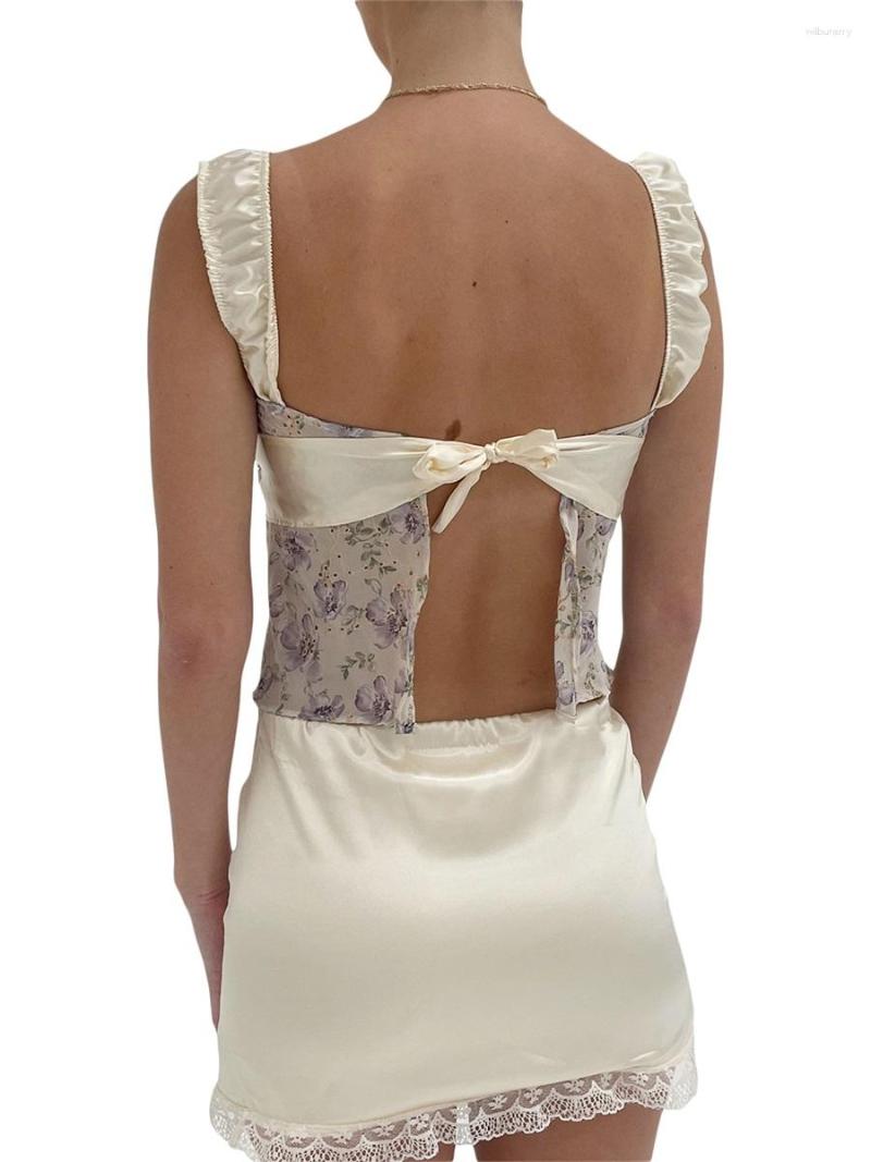 Skirts Boho Chic Summer Ensemble Sleeveless Floral Tank Top And Lace Hem Mini Skirt Set For Women, Apricot
Skirts Boho Chic Summer Ensemble Sleeveless Floral Tank Top And Lace Hem Mini Skirt Set For Women, Apricot