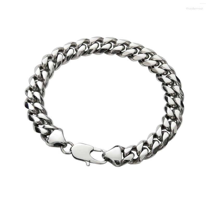 Chains 6/8/10/12mm High Quality Stainless Steel Silver Color Miami Cuban Chain Mens Womens Bracelet Wristband 7-11inch Wholesale Gift
Chains 6/8/10/12mm High Quality Stainless Steel Silver Color Miami Cuban Chain Mens Womens Bracelet Wristband 7-11inch Wholesale Gift