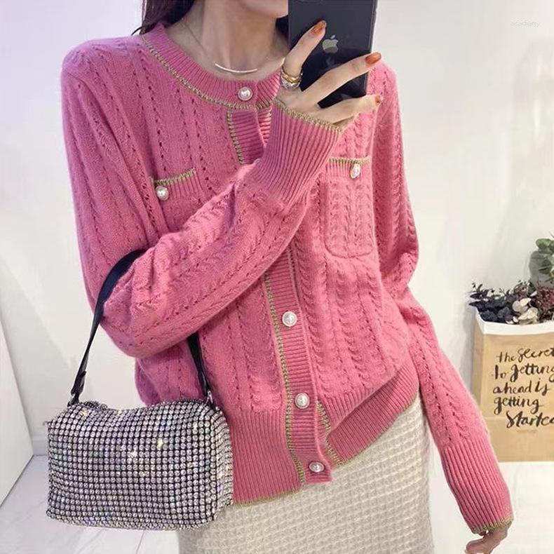 Women's Knits Knitwears Women Sweater Autumn Hollow Out Ms Color Matching Knitting Cardigan Coat Loose Off Sweet Round Collar, Black
Women's Knits Knitwears Women Sweater Autumn Hollow Out Ms Color Matching Knitting Cardigan Coat Loose Off Sweet Round Collar, Black