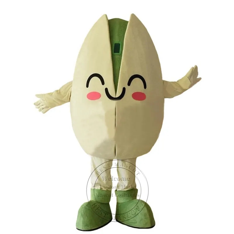 Super Cute Friendly Pistachio Mascot Costume theme fancy dress Carnival costume Ad Apparel, As pic
Super Cute Friendly Pistachio Mascot Costume theme fancy dress Carnival costume Ad Apparel, As pic