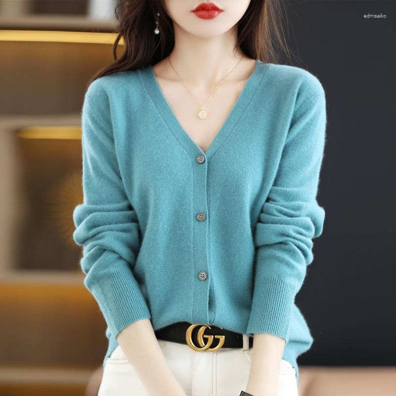 Women' Knits Autumn Winter Wool Knitting Cardigan Sweater Women' V-Neck Button Long Sleeve Loose Fashion Top Lightweight Versatile, Black
Women' Knits Autumn Winter Wool Knitting Cardigan Sweater Women' V-Neck Button Long Sleeve Loose Fashion Top Lightweight Versatile, Black