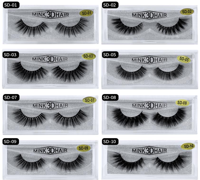 SD Series Single pair eyelashes 3D mink eyelash pure mink thick lashes sharpening eyelashes extension eyelash boxes make up wholes8060384
SD Series Single pair eyelashes 3D mink eyelash pure mink thick lashes sharpening eyelashes extension eyelash boxes make up wholes8060384