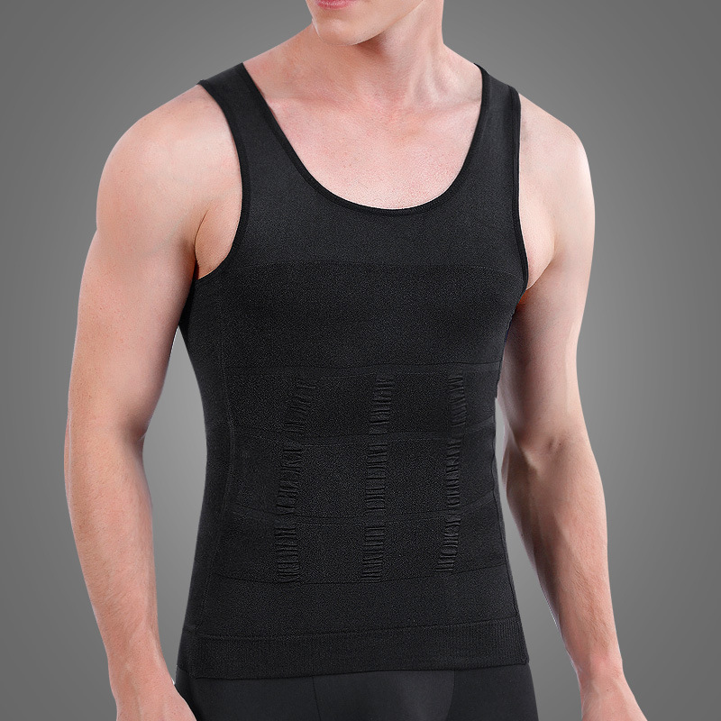 Waist Tummy Shaper Men Shapers Slimming Shirt Control Vest Compression Abdomen Gym Sports Underwear Top Body 1 Pc 230629, Black
Waist Tummy Shaper Men Shapers Slimming Shirt Control Vest Compression Abdomen Gym Sports Underwear Top Body 1 Pc 230629, Black