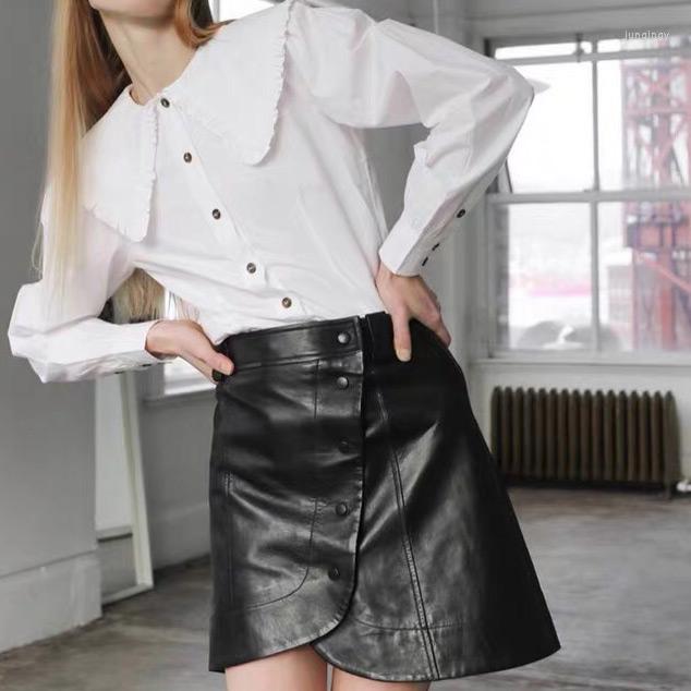 Women' Blouses Women High Quality Cotton Contrast Stripe Or White Big Lapel Blouse Shirt With Long Sleeve & Ruffled Detail, Style 3
Women' Blouses Women High Quality Cotton Contrast Stripe Or White Big Lapel Blouse Shirt With Long Sleeve & Ruffled Detail, Style 3