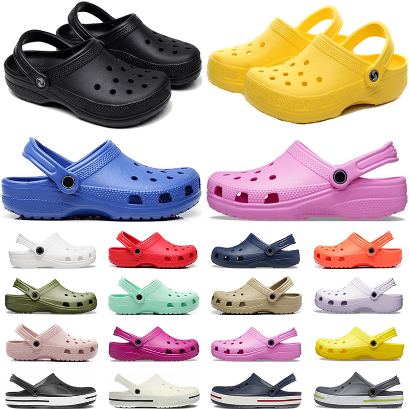 Designer croc clog Buckle slides Sandals slippers Classic mens womens triple white black khaki rose pink Outdoor Waterproof Shoes, #1 m4-m7
Designer croc clog Buckle slides Sandals slippers Classic mens womens triple white black khaki rose pink Outdoor Waterproof Shoes, #1 m4-m7