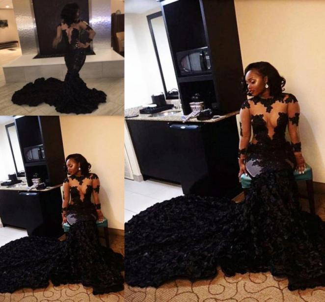 2020 Cheap Sexy Black Mermaid Prom Dresses High Neck Long Sleeves 3D Floral Flowers Lace Appliques Chapel Train Party Dress Evenin3514355, Green
2020 Cheap Sexy Black Mermaid Prom Dresses High Neck Long Sleeves 3D Floral Flowers Lace Appliques Chapel Train Party Dress Evenin3514355, Green