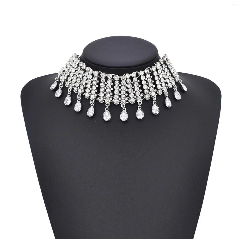 Chains European And American Vintage All Crystal Drip Tassel Bridal Necklace Women's Party Wedding Birthday Gift
Chains European And American Vintage All Crystal Drip Tassel Bridal Necklace Women's Party Wedding Birthday Gift