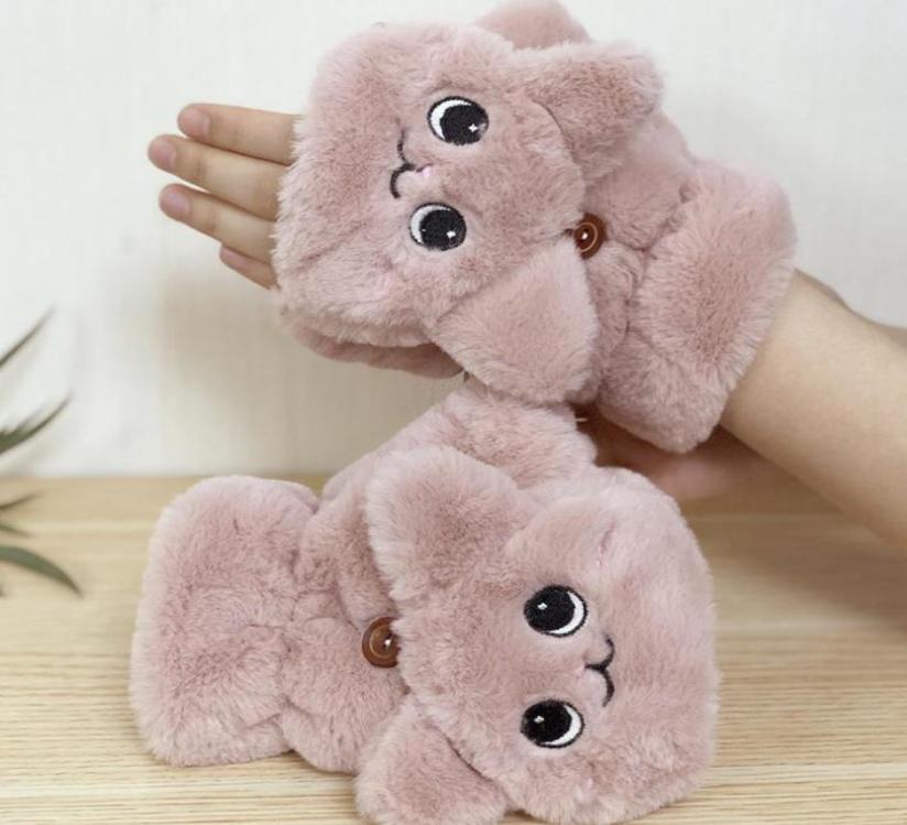 Women Girls Fuzzy Plush Mitten Gloves Children Cute Cat Winter Flip Mittens Warm Faux Fur Convertible Fingerless Gloves3019787, Grey
Women Girls Fuzzy Plush Mitten Gloves Children Cute Cat Winter Flip Mittens Warm Faux Fur Convertible Fingerless Gloves3019787, Grey