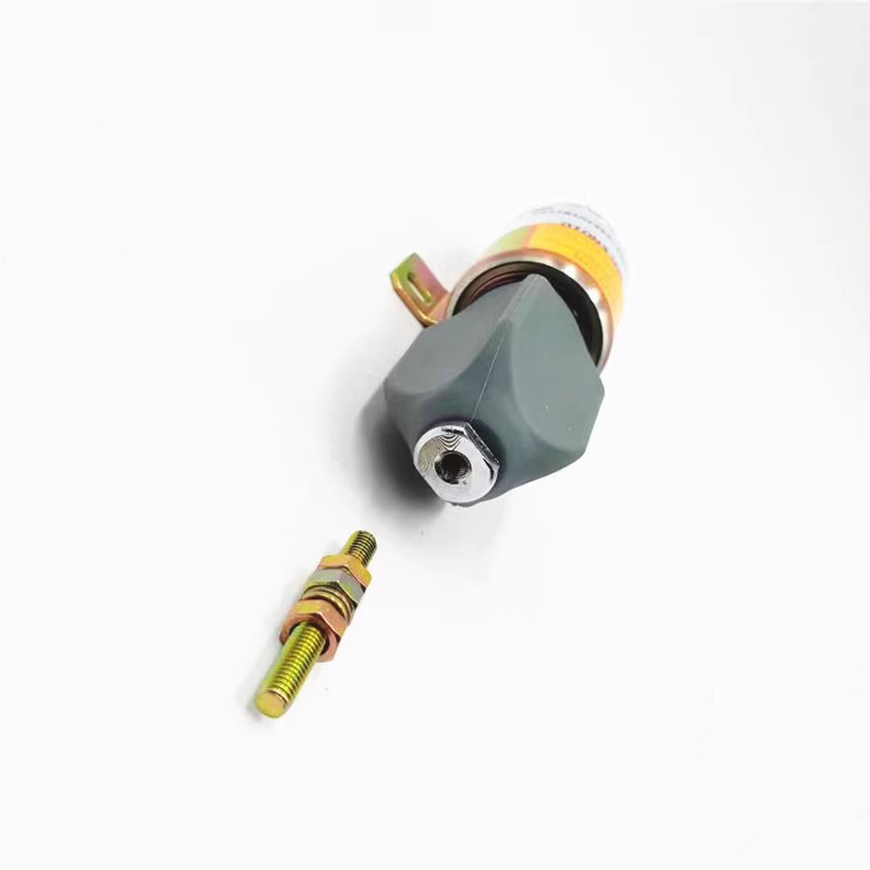 Engine Flameout Shut Down Shut Off Stop Solenoid Valve 3864274 1751-2467U1B1S5A 24V Fit PC200-6 R215 R225 PC60-7