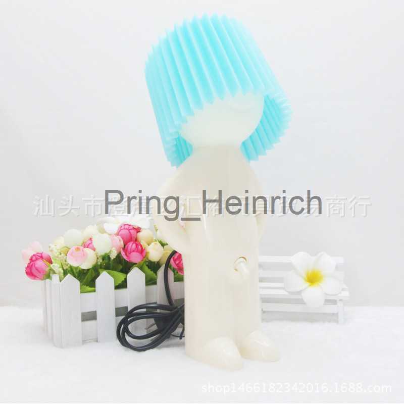 Other Home Decor Naughty boy MrP a little shy man creative lamp small night lightsnight lights home decoration nice gift WJ926 J230629