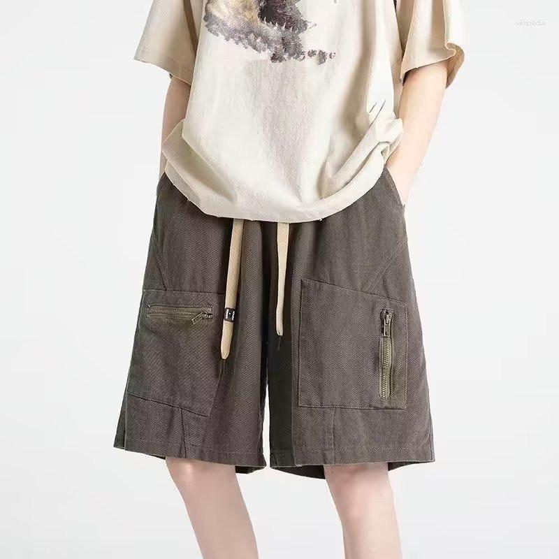 Men's Shorts Summer Menswear Fashion Brand Loose Outer Wear Bermuda Sports Overalls All-Match Cropped Pants, Brown
Men's Shorts Summer Menswear Fashion Brand Loose Outer Wear Bermuda Sports Overalls All-Match Cropped Pants, Brown