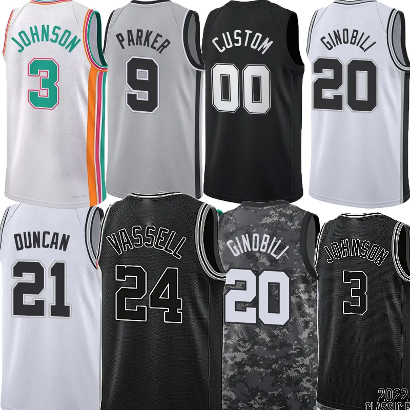 Basketball Victor Wembanyama tony parker Jerseys Romeo Langford Devin Vassell Jeremy Sochan Manu Ginobili Tim Duncan Johnson Jakob Poeltl Basketball jersey, As picture3
Basketball Victor Wembanyama tony parker Jerseys Romeo Langford Devin Vassell Jeremy Sochan Manu Ginobili Tim Duncan Johnson Jakob Poeltl Basketball jersey, As picture3