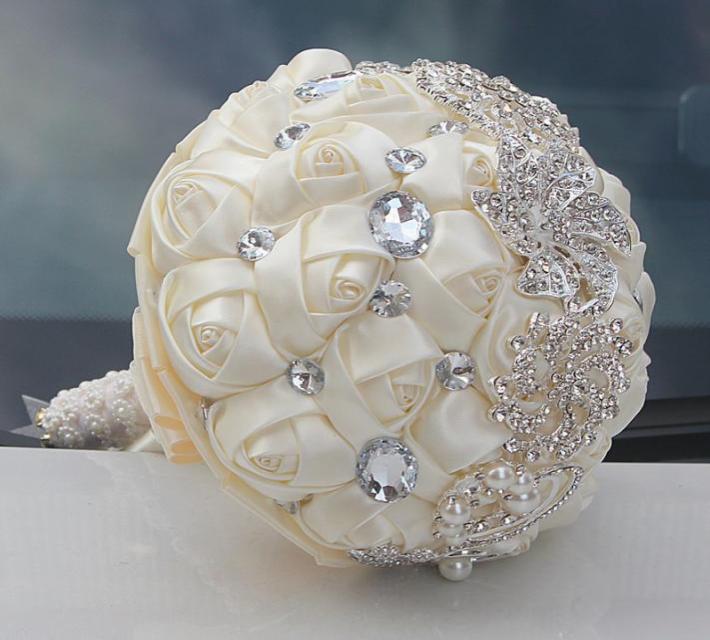 Ivory Wedding Bridal Bouquets Simulation Flower Wedding Supplies Artificial Flower Crystal Sweet 15 Quinceanera Bouquets W228B2240106
Ivory Wedding Bridal Bouquets Simulation Flower Wedding Supplies Artificial Flower Crystal Sweet 15 Quinceanera Bouquets W228B2240106