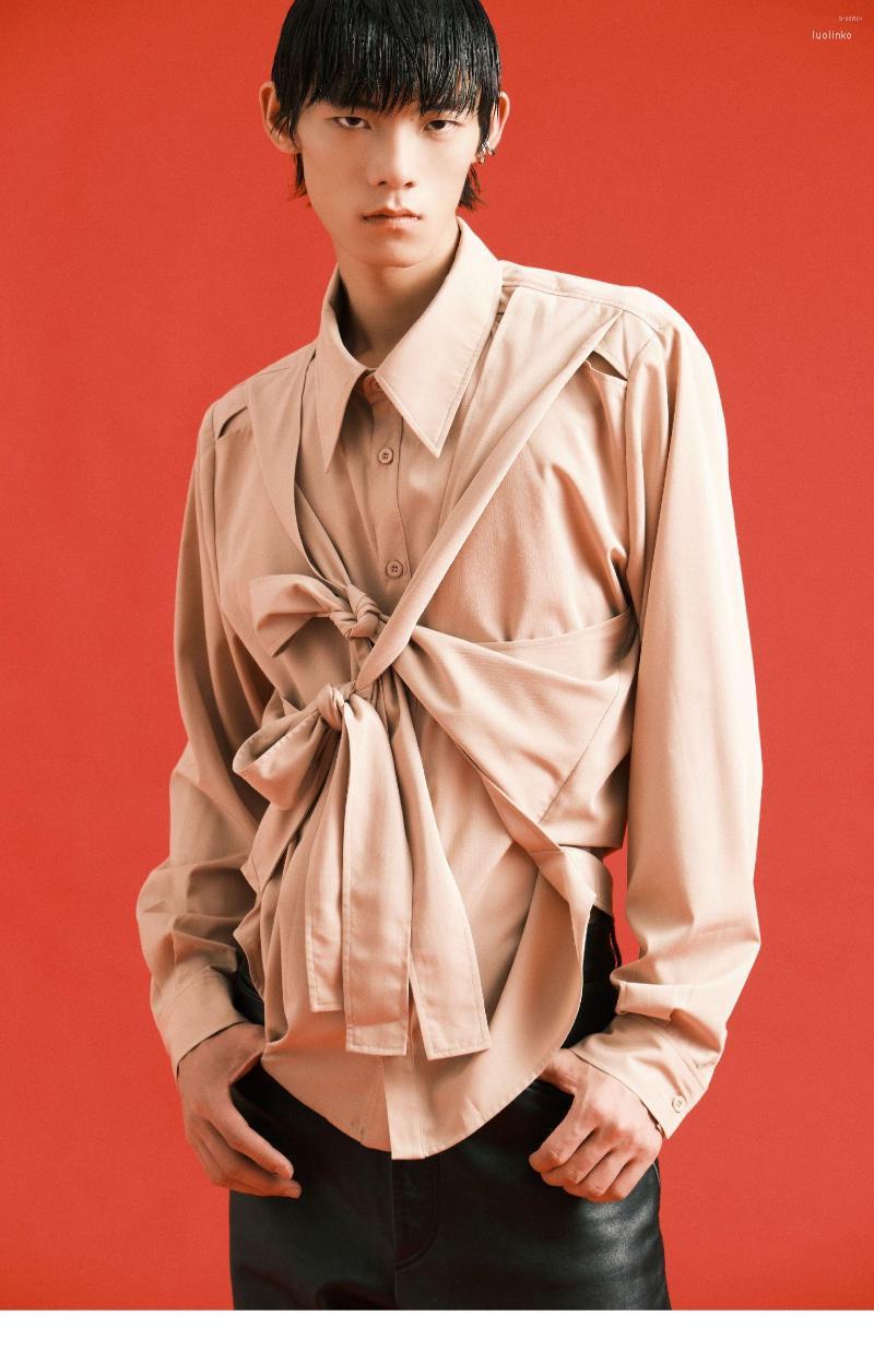 Men's Casual Shirts Men's Df0474 Fashion Men's 2023 Runway Luxury European Design Party Style Clothing, Khaki
Men's Casual Shirts Men's Df0474 Fashion Men's 2023 Runway Luxury European Design Party Style Clothing, Khaki