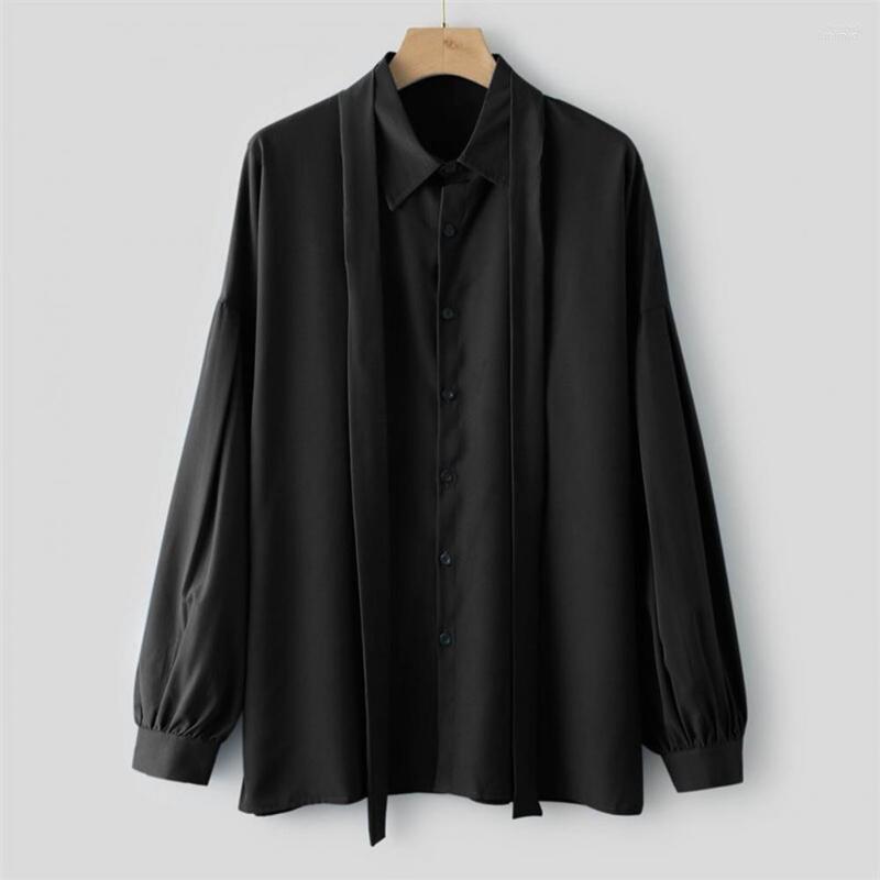 Men's Casual Shirts Men's Comfortable Stylish Trendy Loose Fit Solid Color Work Shirt Anti-Pilling Lapel For Party, Black
Men's Casual Shirts Men's Comfortable Stylish Trendy Loose Fit Solid Color Work Shirt Anti-Pilling Lapel For Party, Black