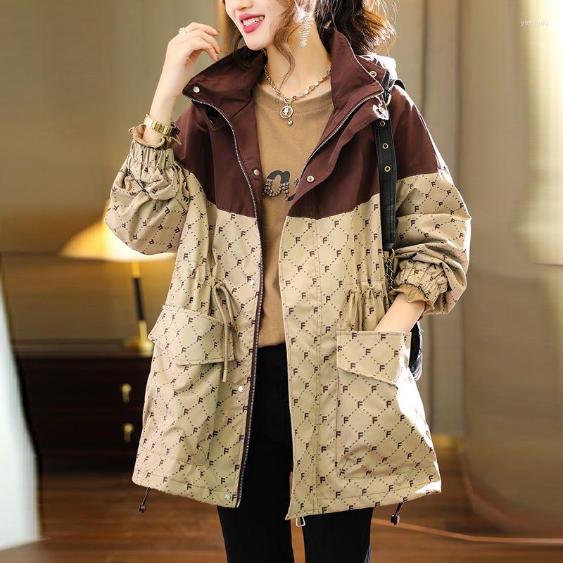 Women's Trench Coats 2023 Spring And Autumn Women Hooded Zipper Loose Jacket Letter Printing Mid-length Coat Commute Retro Women's, Black
Women's Trench Coats 2023 Spring And Autumn Women Hooded Zipper Loose Jacket Letter Printing Mid-length Coat Commute Retro Women's, Black