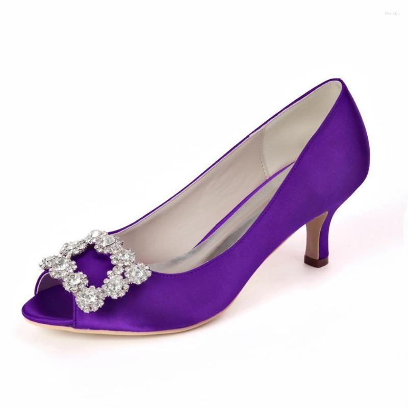 Dress Shoes Elegant Square Crystal Brooch Lady Satin Evening Open Toe Bridal Wedding Party Prom Cocktail Pumps 2 Inch Heels Blue, Black
Dress Shoes Elegant Square Crystal Brooch Lady Satin Evening Open Toe Bridal Wedding Party Prom Cocktail Pumps 2 Inch Heels Blue, Black