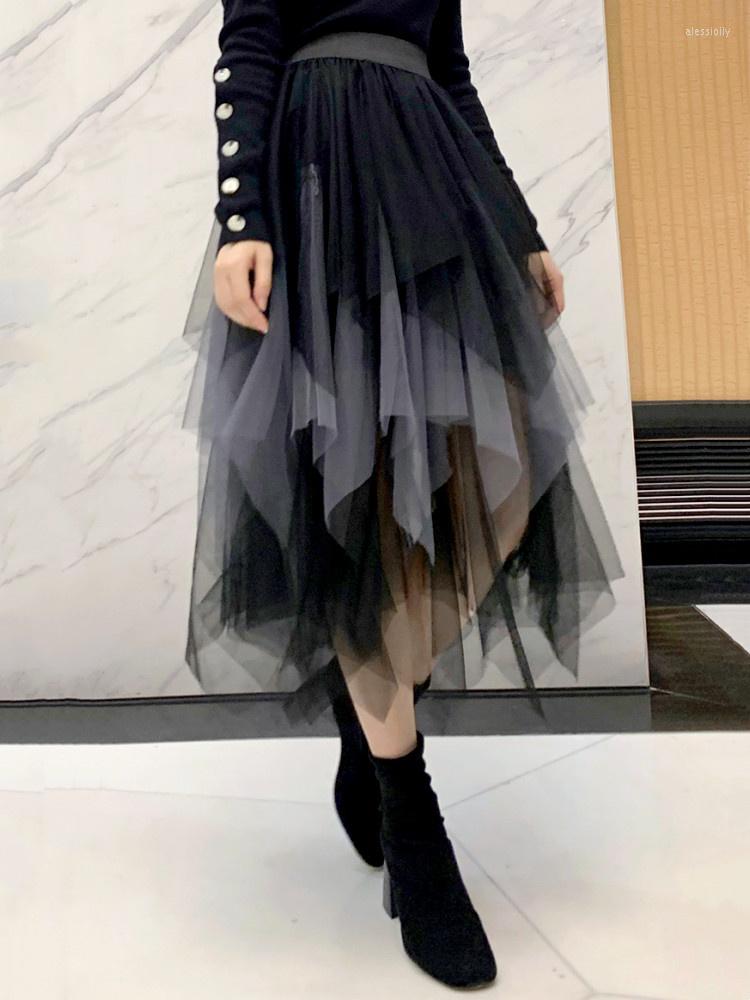 Skirts Womens Tulle Long Elastic High Waist Irregular Layered Mesh Tutu A-line Fairycore Y2K Korean Fashion
Skirts Womens Tulle Long Elastic High Waist Irregular Layered Mesh Tutu A-line Fairycore Y2K Korean Fashion