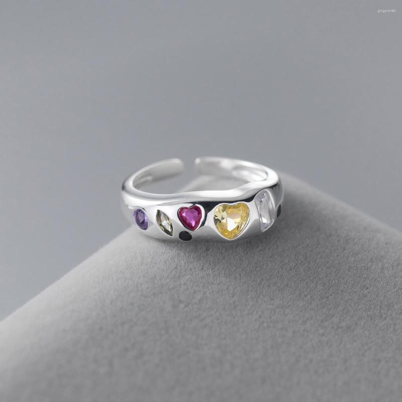 Cluster Rings 925 Sterling Silver Irregular Heart Zircon For Women Wedding Luxury Designer Jewelry Accessories Offers With
Cluster Rings 925 Sterling Silver Irregular Heart Zircon For Women Wedding Luxury Designer Jewelry Accessories Offers With