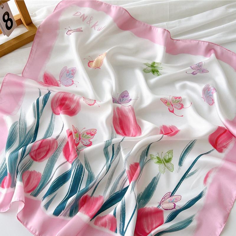 Scarves Print 70cm Silk Satin Headkerchief Women Luxury Design Neck Tie Scarf Female Hair Hand Wrist Foulard Shawl Hijab Bandana 2023
Scarves Print 70cm Silk Satin Headkerchief Women Luxury Design Neck Tie Scarf Female Hair Hand Wrist Foulard Shawl Hijab Bandana 2023