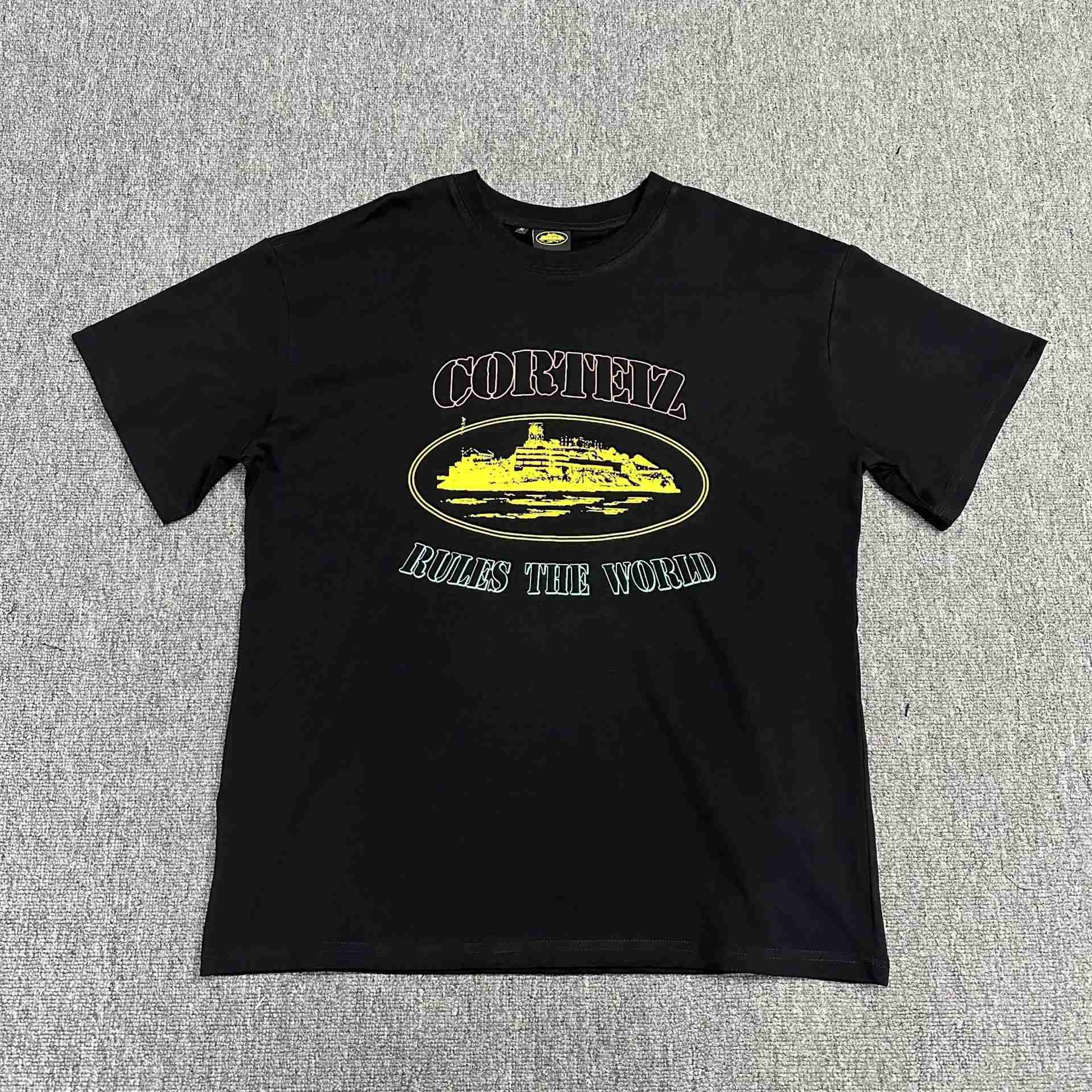 23 Year New Cortez Demon Island T-shirt Short Sleeve Letter Print High Weight Double Yarn Fashion UL8B
23 Year New Cortez Demon Island T-shirt Short Sleeve Letter Print High Weight Double Yarn Fashion UL8B