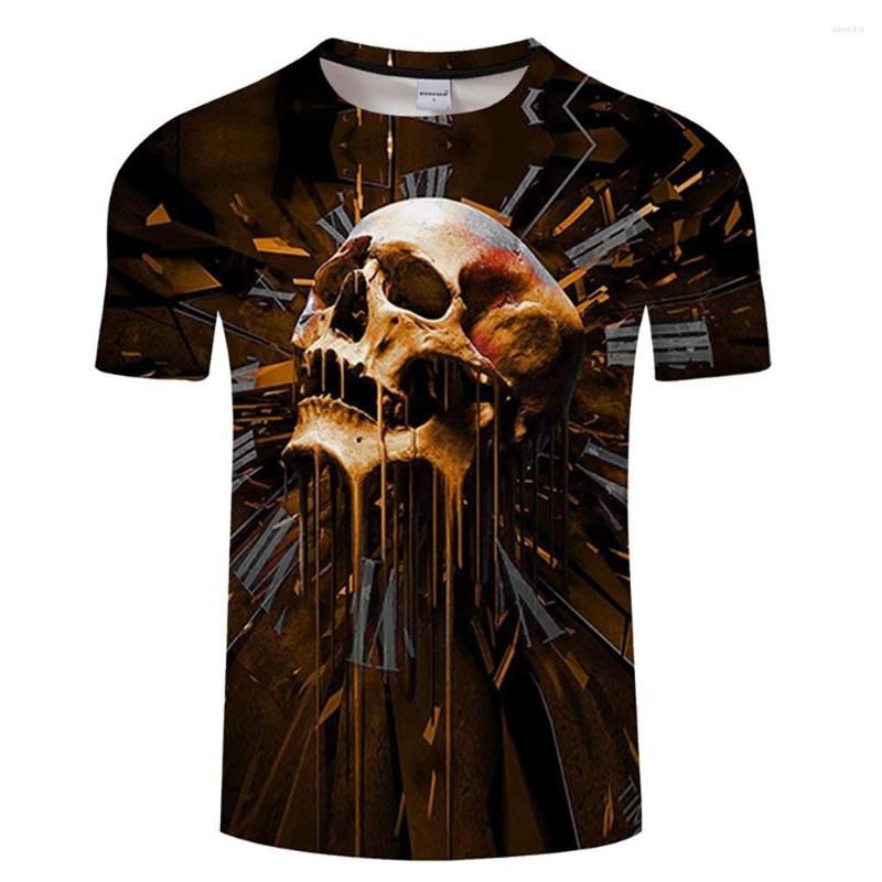 Men's T Shirts Fashion Streetwear Men's Skull Print T-shirt Men Casual Harajuku Round Neck Short Sleeve Top
Men's T Shirts Fashion Streetwear Men's Skull Print T-shirt Men Casual Harajuku Round Neck Short Sleeve Top