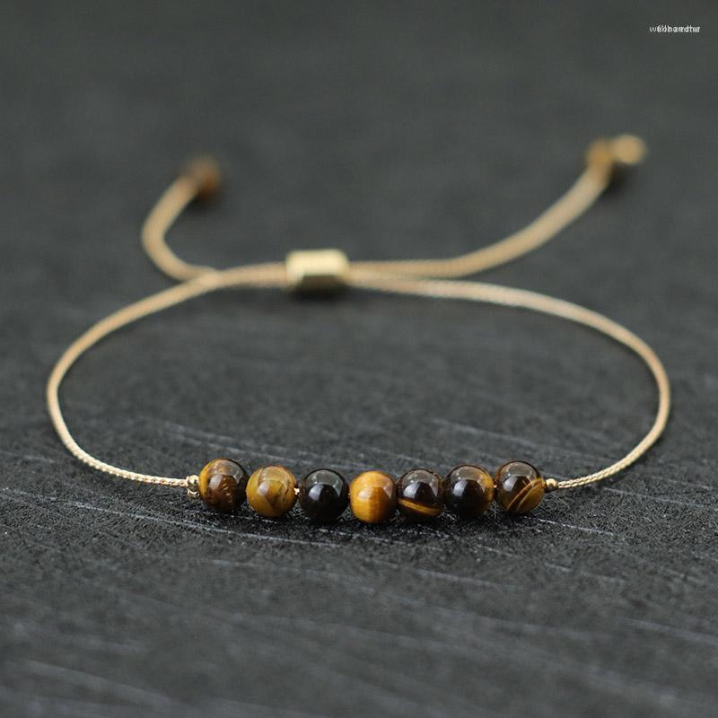 Charm Bracelets Minimalist 4mm Bead Bracelet Unisex Adjustable Chakra Braclet Obsidian Tiger Eyes Stone Braslet Bohemia Couple Chain
Charm Bracelets Minimalist 4mm Bead Bracelet Unisex Adjustable Chakra Braclet Obsidian Tiger Eyes Stone Braslet Bohemia Couple Chain