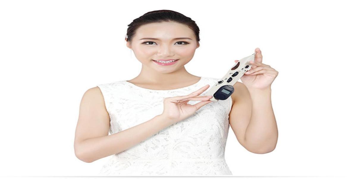 Handheld Therapy Electric Acupuncture Meridian Pen Health Care Pulse Point Detector Stimulator Pain Relief with Digital Display7284425
Handheld Therapy Electric Acupuncture Meridian Pen Health Care Pulse Point Detector Stimulator Pain Relief with Digital Display7284425