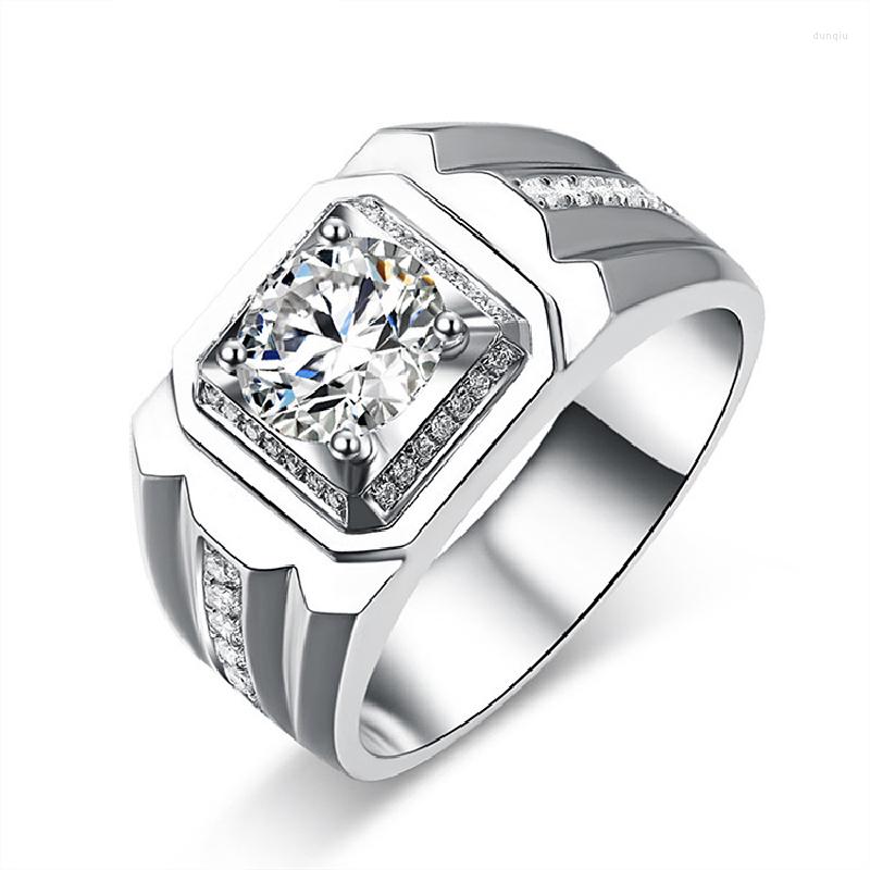 Cluster Rings Fashion For Men 925 Silver Jewelry With Zircon Gemstone Open Finger Ring Accessories Wedding Party Promise Gift Ornaments
Cluster Rings Fashion For Men 925 Silver Jewelry With Zircon Gemstone Open Finger Ring Accessories Wedding Party Promise Gift Ornaments