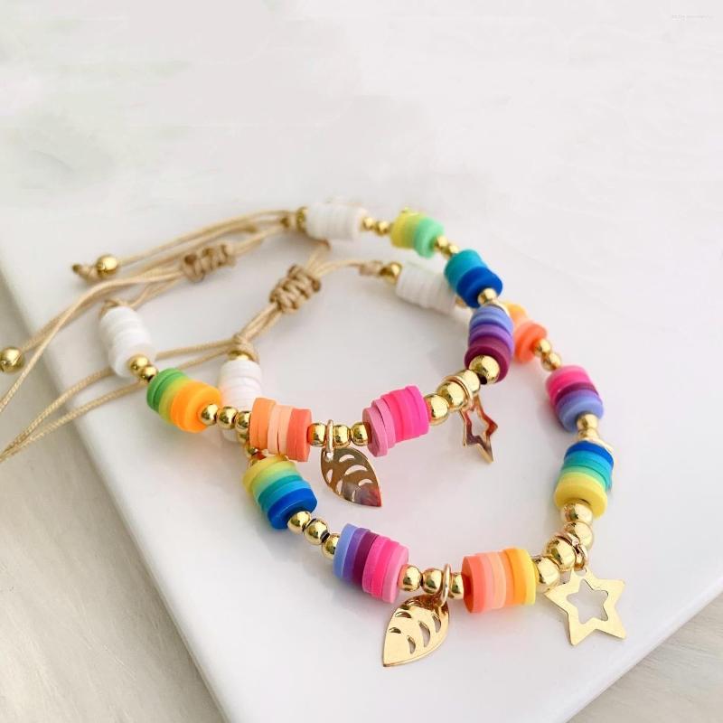 Charm Bracelets YASTYT Heishi Bracelet For Girl Friend Bijoux Pulseras Femme Boho Colorful Beads Jewelry Women Gift
Charm Bracelets YASTYT Heishi Bracelet For Girl Friend Bijoux Pulseras Femme Boho Colorful Beads Jewelry Women Gift