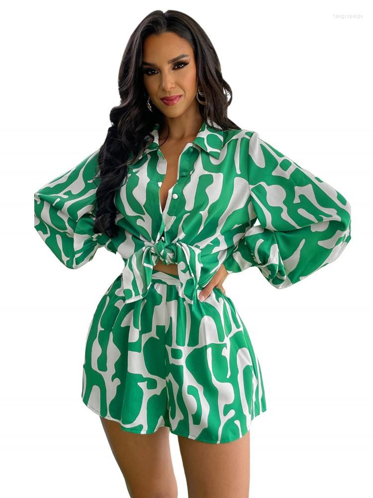Women' Tracksuits Two Pieces Sets Women Clothing Loose Printed Long Sleve Shirt Casual Shorts Set Summer 2 Piece Tracksuit Outfits, Brown
Women' Tracksuits Two Pieces Sets Women Clothing Loose Printed Long Sleve Shirt Casual Shorts Set Summer 2 Piece Tracksuit Outfits, Brown