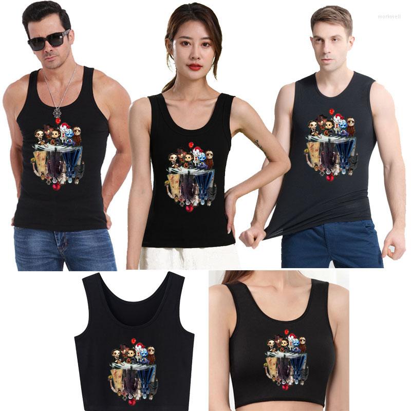 Men's Tank Tops Cute Horror Movie Chibi Character Water Reflection Halloween Party Clothes Sleeveless Vest Women Men Fashion Apparel, Grey 03
Men's Tank Tops Cute Horror Movie Chibi Character Water Reflection Halloween Party Clothes Sleeveless Vest Women Men Fashion Apparel, Grey 03