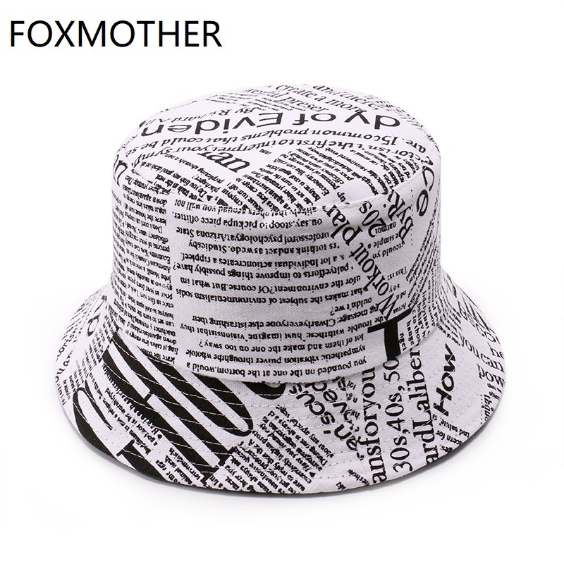Wide Brim Hats Bucket MOTHER Autumn Fashion Black White Letter spaper Pattern Woman Lady Fisherman Caps 230629
Wide Brim Hats Bucket MOTHER Autumn Fashion Black White Letter spaper Pattern Woman Lady Fisherman Caps 230629