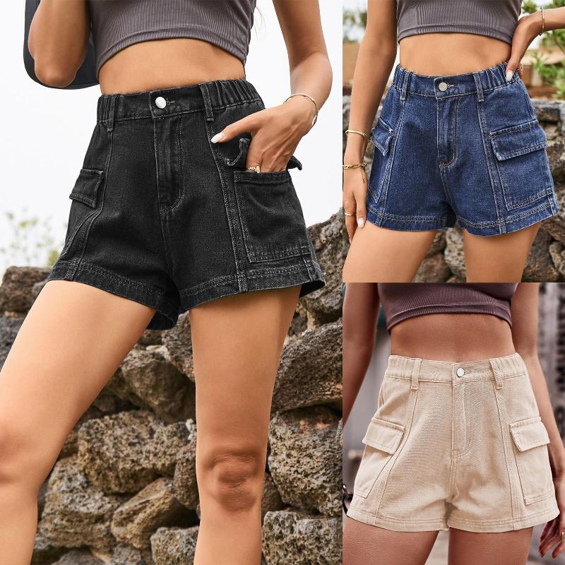 Women's Shorts Denim Short Pants Women Sexy Button Down Zipper Ladies Casual Straight High Waisted Regular Fit Daily Clothing, Hemp grey
Women's Shorts Denim Short Pants Women Sexy Button Down Zipper Ladies Casual Straight High Waisted Regular Fit Daily Clothing, Hemp grey