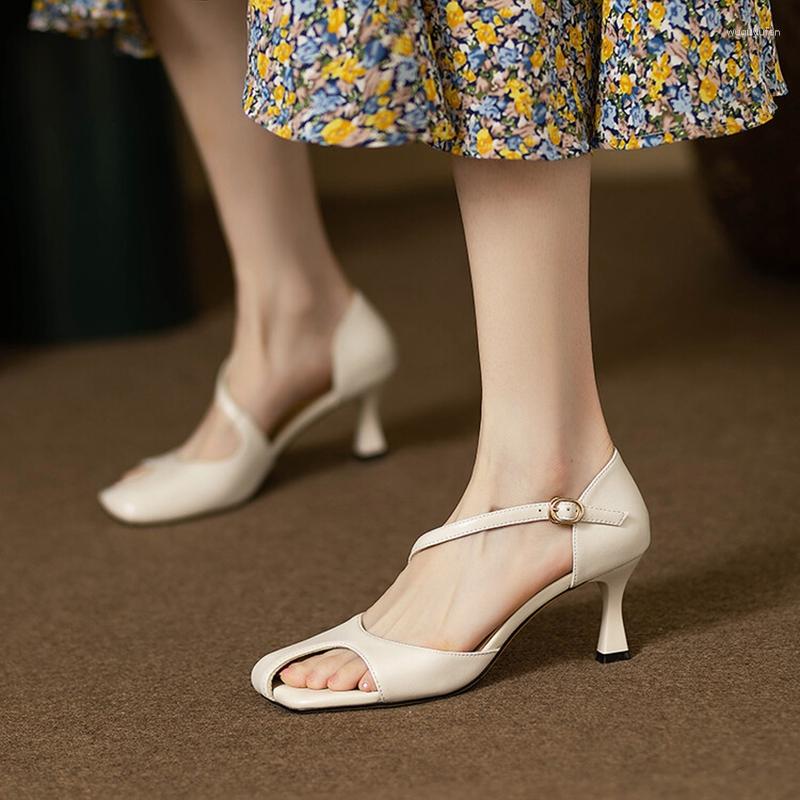 Sandals Summer Shoes Women Square Toe Chunky Heel Split Leather Sexy Cover For Beige/Black Chic
Sandals Summer Shoes Women Square Toe Chunky Heel Split Leather Sexy Cover For Beige/Black Chic