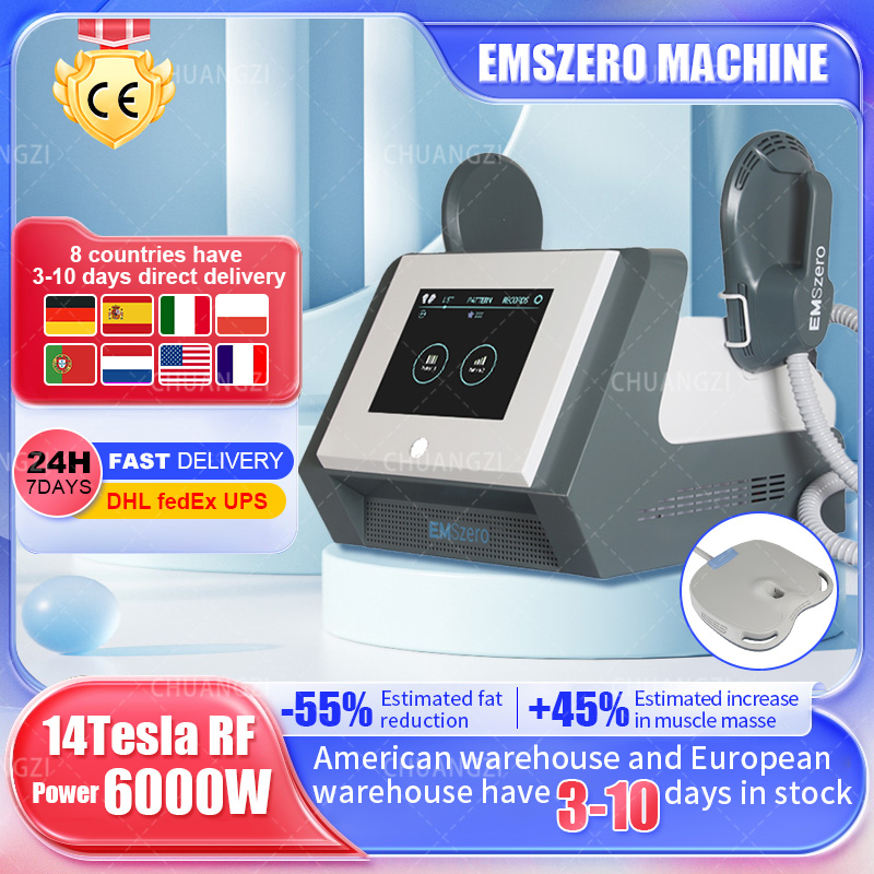 14 Tesla EMSSLIM NEO Machine Body Shaping EMS Electromagnetic Muscle Stimulater Slimming EMSZERO Sculpt For Salon 
14 Tesla EMSSLIM NEO Machine Body Shaping EMS Electromagnetic Muscle Stimulater Slimming EMSZERO Sculpt For Salon