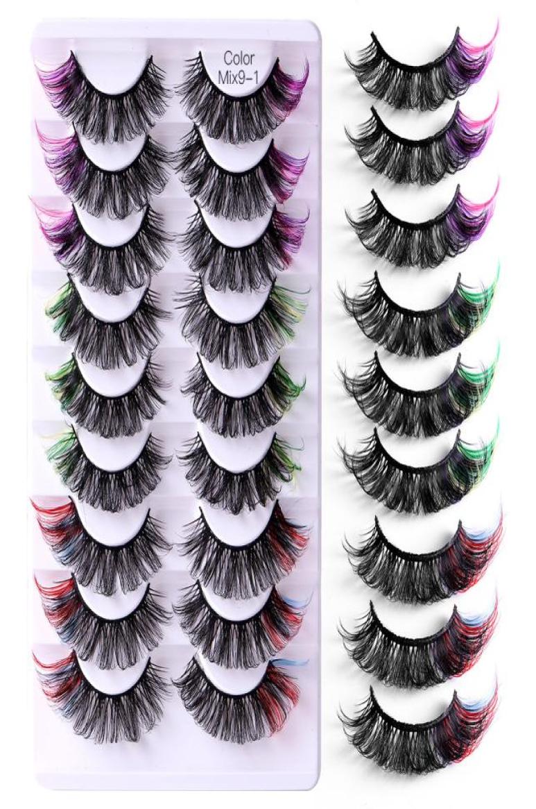 Reusable Handmade Color Eyelashes Curly Crisscross Multilayer Thick 3D Fake Lashes Colordul Naturally Soft Delicate Full Strip L9766473
Reusable Handmade Color Eyelashes Curly Crisscross Multilayer Thick 3D Fake Lashes Colordul Naturally Soft Delicate Full Strip L9766473
