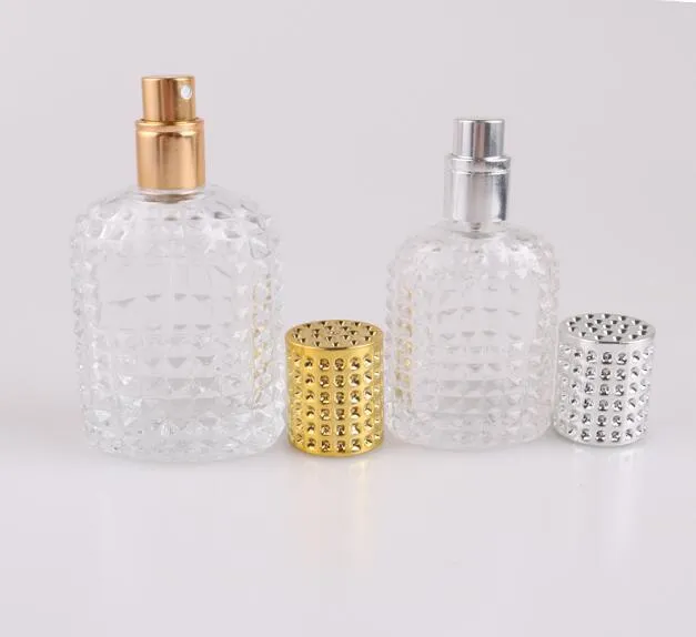 30ml 50ml Pineapple Portable Glass Perfume Bottle With Spray Empty Parfum Case With Atomizer For New Style Cosmetic