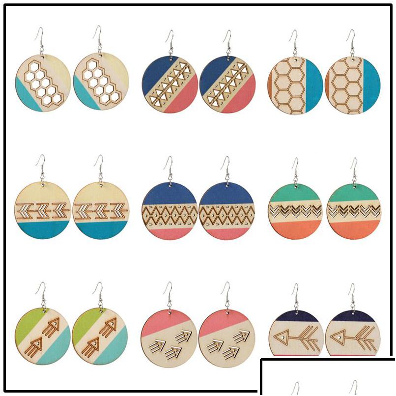 Charm New Geometric Wooden Earrings For Women Color Matching Punk Jewelry Dangle Earring Wholesale Drop Delivery Dh5Xf
Charm New Geometric Wooden Earrings For Women Color Matching Punk Jewelry Dangle Earring Wholesale Drop Delivery Dh5Xf