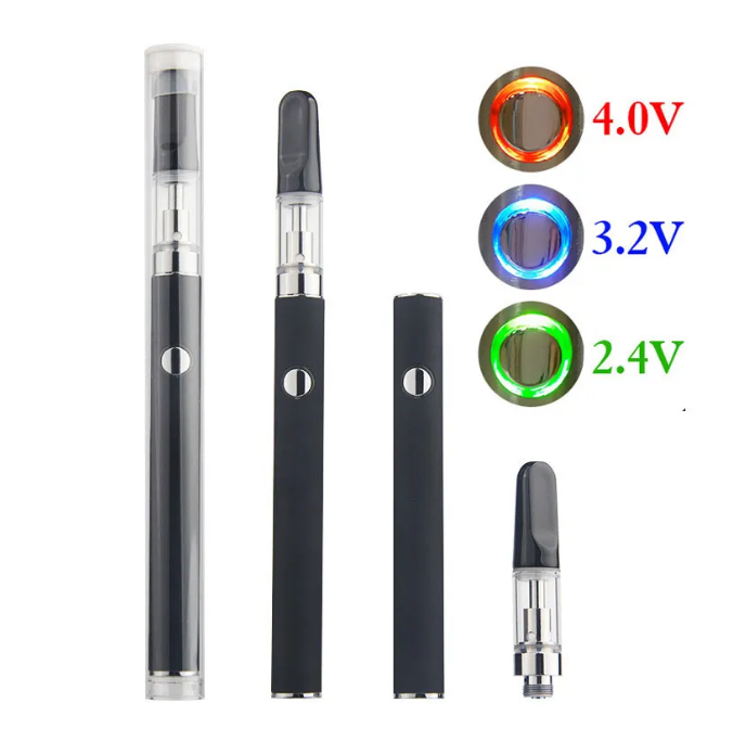 Bottom USB Vape Pen Starter Kit 350mAh Preheat Battery Variable Voltage Thick Oil Vaporizer with 0.5ml Cartridge
Bottom USB Vape Pen Starter Kit 350mAh Preheat Battery Variable Voltage Thick Oil Vaporizer with 0.5ml Cartridge