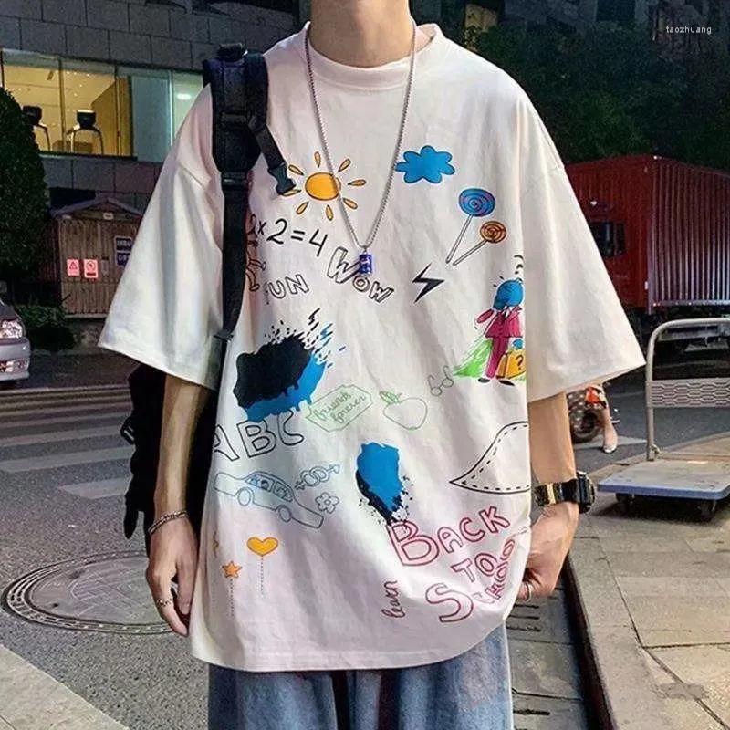 Men's T Shirts Fashion O-Neck Printed Half Sleeve Loose Letter Tee Shirt Clothing 2023 Summer Oversized Casual Tops Korean T-Shirt, T548 blue
Men's T Shirts Fashion O-Neck Printed Half Sleeve Loose Letter Tee Shirt Clothing 2023 Summer Oversized Casual Tops Korean T-Shirt, T548 blue