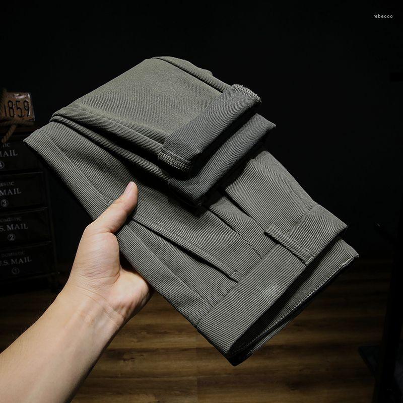Men's Pants 2023 Spring Autumn Casual Trousers Loose Fashion Basic Breathable Long Straight Male S33, Black 
Men's Pants 2023 Spring Autumn Casual Trousers Loose Fashion Basic Breathable Long Straight Male S33, Black