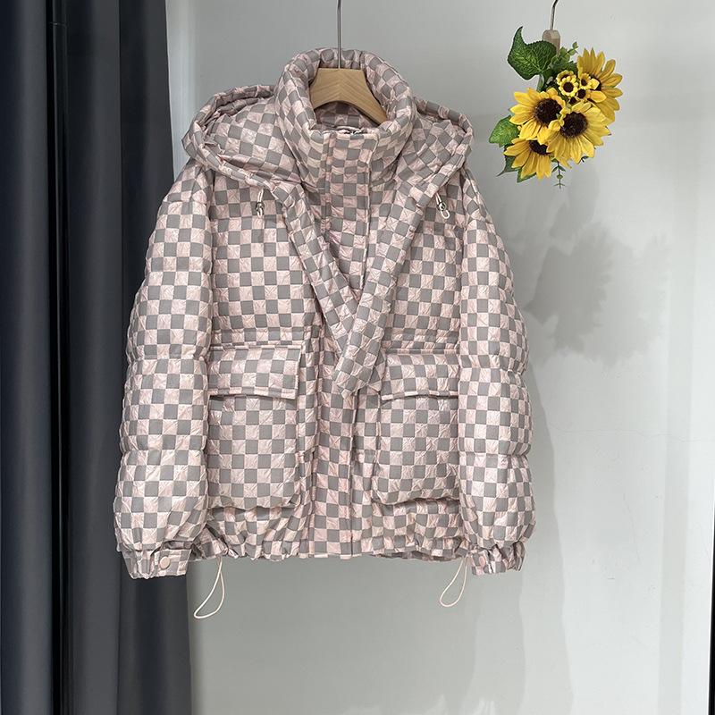 Parkas Lart 2022 Winter and Fall New Plaid Mens and Womens Preppy Style Short Coat, Beige
Parkas Lart 2022 Winter and Fall New Plaid Mens and Womens Preppy Style Short Coat, Beige