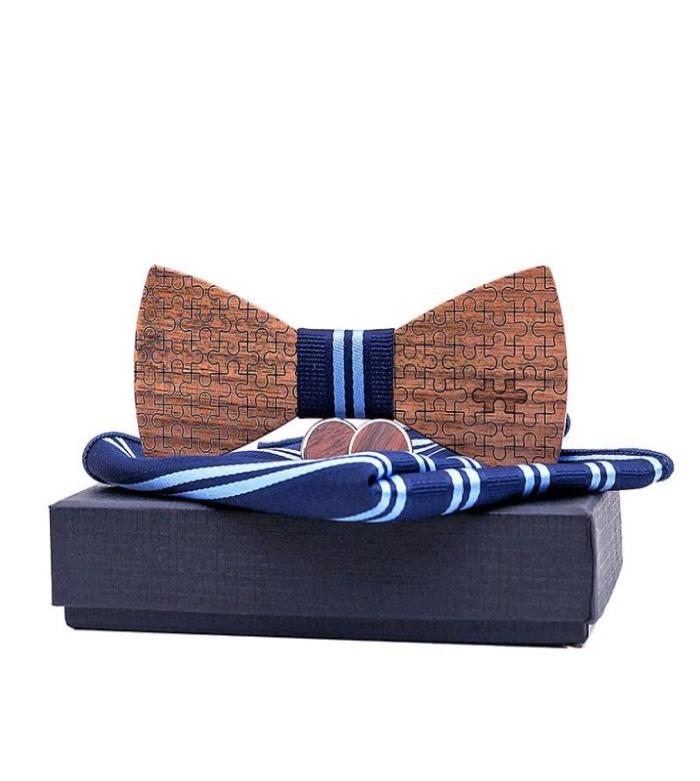 Bow Ties Sitonjwly Mens Shirt Wooden Tie Hanky Cufflinks Set For Wedding Casual Wood Bowtie Handkercheif Gravata Cravat With BoxBo2739088
Bow Ties Sitonjwly Mens Shirt Wooden Tie Hanky Cufflinks Set For Wedding Casual Wood Bowtie Handkercheif Gravata Cravat With BoxBo2739088